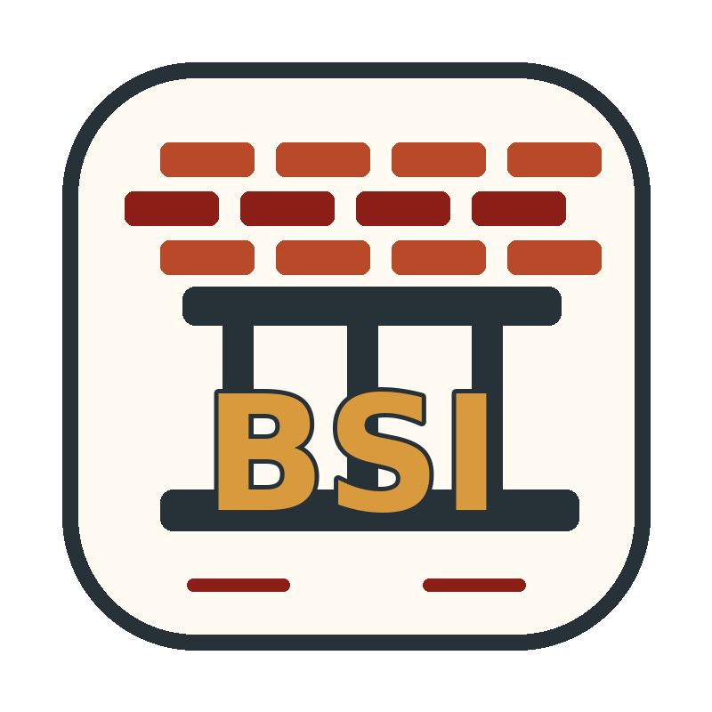 Bricks & Steel Infra Logo
